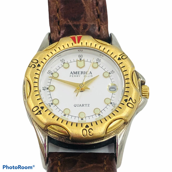 America Perry Ellis Wrist Watch - Picture 1 of 6